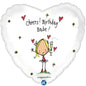 CTI Juicy Lucy Birthday Babe 17" Foil Balloon