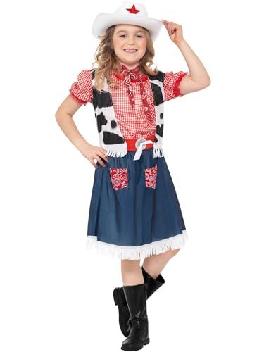 Smiffys Cowgirl Sweetie Costume  7-9 Years