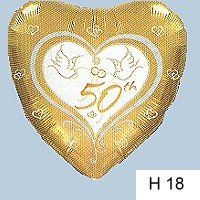 CTI 50th Anniversary Doves 18"