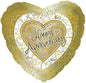 CTI Happy Anniversary 17" Foil Balloon