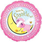 CTI Born to Sparkle Girl 17" Foil Balloon
