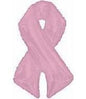 CTI Pink Ribbon Cancer Bow Shape 42" Foil Balloon