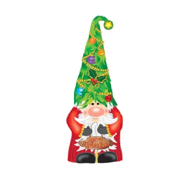 CTI 37" Christmas Gnome 37" Foil Balloon