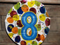 CTI Foiltex #8 Latex Shape 18" Foil Balloon