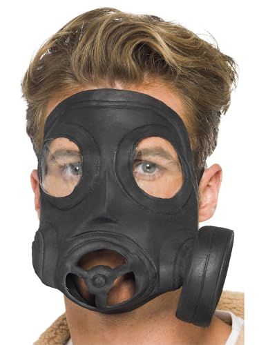 Smiffys Gas Mask - Adult, One Size