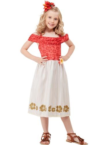 Smiffys Hawaiian Princess Costume size: M - 7-9 Years