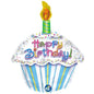CTI Happy Birthday Petite Cupcake 22"