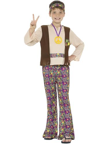 Smiffys Hippie Boy Costume size: S - 4-6 Years