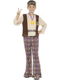 Smiffys Hippie Boy Costume size: S - 4-6 Years