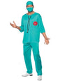 Smiffys Surgeon Costume size: L - Size 42"-44"