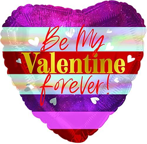 CTI Be My Valentine Forever 17" Foil Balloon