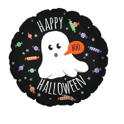 CTI Happy Halloween Ghostly Candies 17" Foil Balloon