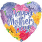 CTI Happy Mother's Day Lavender Font 17" Foil Balloon