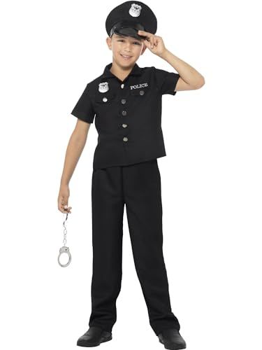 Smiffys New York Cop Costume size: L - 10-12 Years