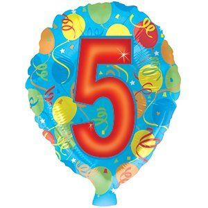 CTI Foiltex #5 Latex Shape 18" Foil Balloon
