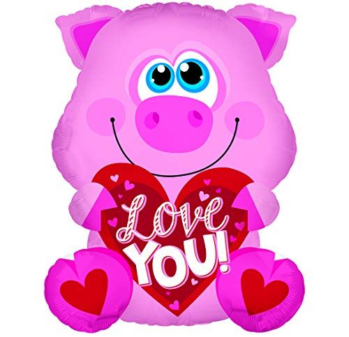 CTI Love You Pink Piglet 24"