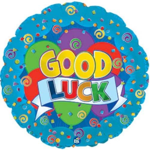 CTI Good Luck Graphic Banner 17" Foil Balloon