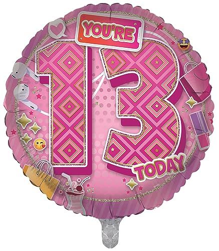 13th number with included Big 13 number with electronics item theme.