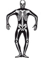 Smiffys Skeleton Second Skin Costume, size: S - Size 34"-36"