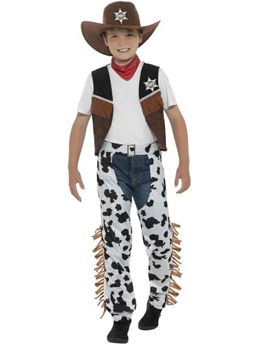 Smiffys Texan Cowboy Costume size: M - 7-9 Years
