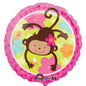 Island Monkey 18" Foil Balloon