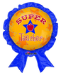 Anagram Super Teacher Award Ribbon 30" Foil Balloon