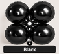 12" Clover Foil Balloons – Easy Magic Arch Air Fill Decorations - Pack of 4