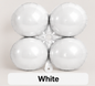 12" Clover Foil Balloons – Easy Magic Arch Air Fill Decorations - Pack of 4