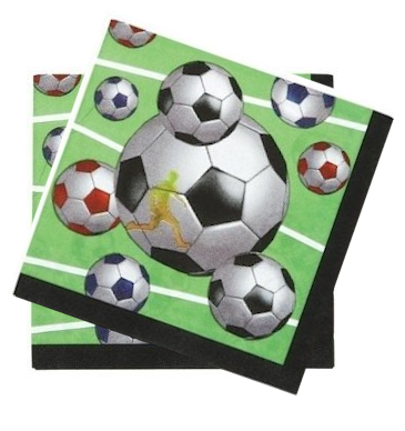 Soccer Ball Luncheon Napkins 16 Ct