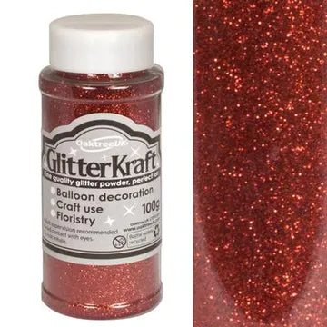 Glitter Kraft Fine Glitter 100g Bottle