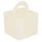 Balloon/Gift Box Ivory x10pcs 65mm (w) x 65mm (d) x 60mm (h)