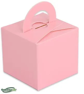 Balloon/Gift Box Pink x10pcs 65mm (w) x 65mm (d) x 60mm (h)