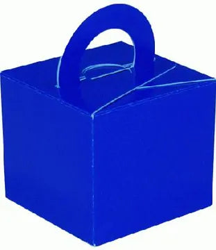 Balloon/Gift Box Blue x10pcs 65mm (w) x 65mm (d) x 60mm (h)