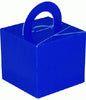 Balloon/Gift Box Blue x10pcs 65mm (w) x 65mm (d) x 60mm (h)