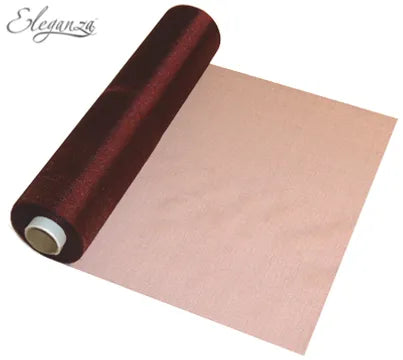 Eleganza Soft Sheer Organza 29cm x 25m Different colours available