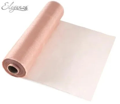 Eleganza Soft Sheer Organza 29cm x 25m Different colours available