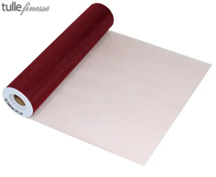 Eleganza Tulle Finesse 12" x 25 Yards Various Colours