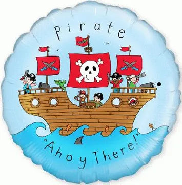 Oaktree 18inch Pirate Foil Balloon