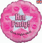 18inch Hen Party Holographic Foil Balloon