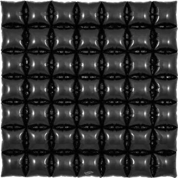 Black 7x7 Waffle 36" Balloon