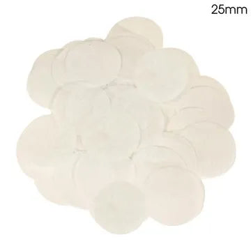 Tissue Paper Confetti 25mm x 50g White