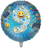 9th Boys Blue Gaming Stars Double Sided 18-inch Balloon