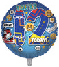 12th Boys Skateboard Double Sided 18-inch Balloon