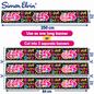 Happy 65th Birthday Banner 2.5m x 11.5cm – Cut into 3 Party Banners