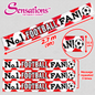 No.1 Football Fan Red & White Foil Banner – 2.7m / 9ft – Cut into 3 Banners
