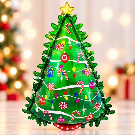 Anagram 36" Christmas Tree SuperShape Foil Balloon – Air or Helium