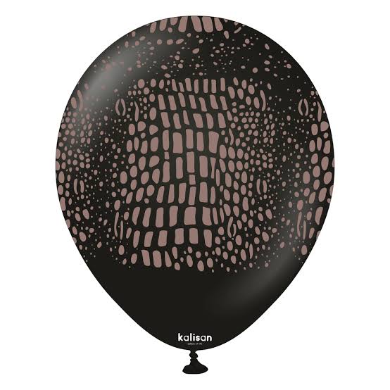 Kalisan Safari Printed Latex Balloons – 12" 30cm – Pack of 25