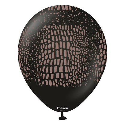 Kalisan Safari Printed Latex Balloons – 12" 30cm – Pack of 25