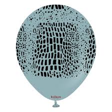 Kalisan Safari Printed Latex Balloons – 12" 30cm – Pack of 25