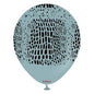 Kalisan Safari Printed Latex Balloons – 12" 30cm – Pack of 25